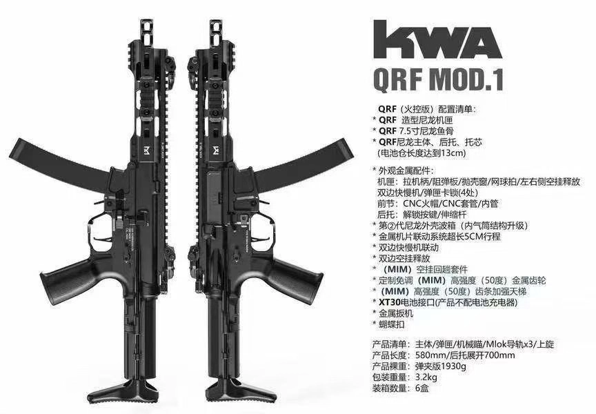 KWA QRF Mod.1 with Drum Magazine
